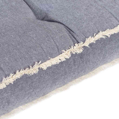 Cuscino per Divano in Pallet Antracite 120x80x10 cm | homemem39