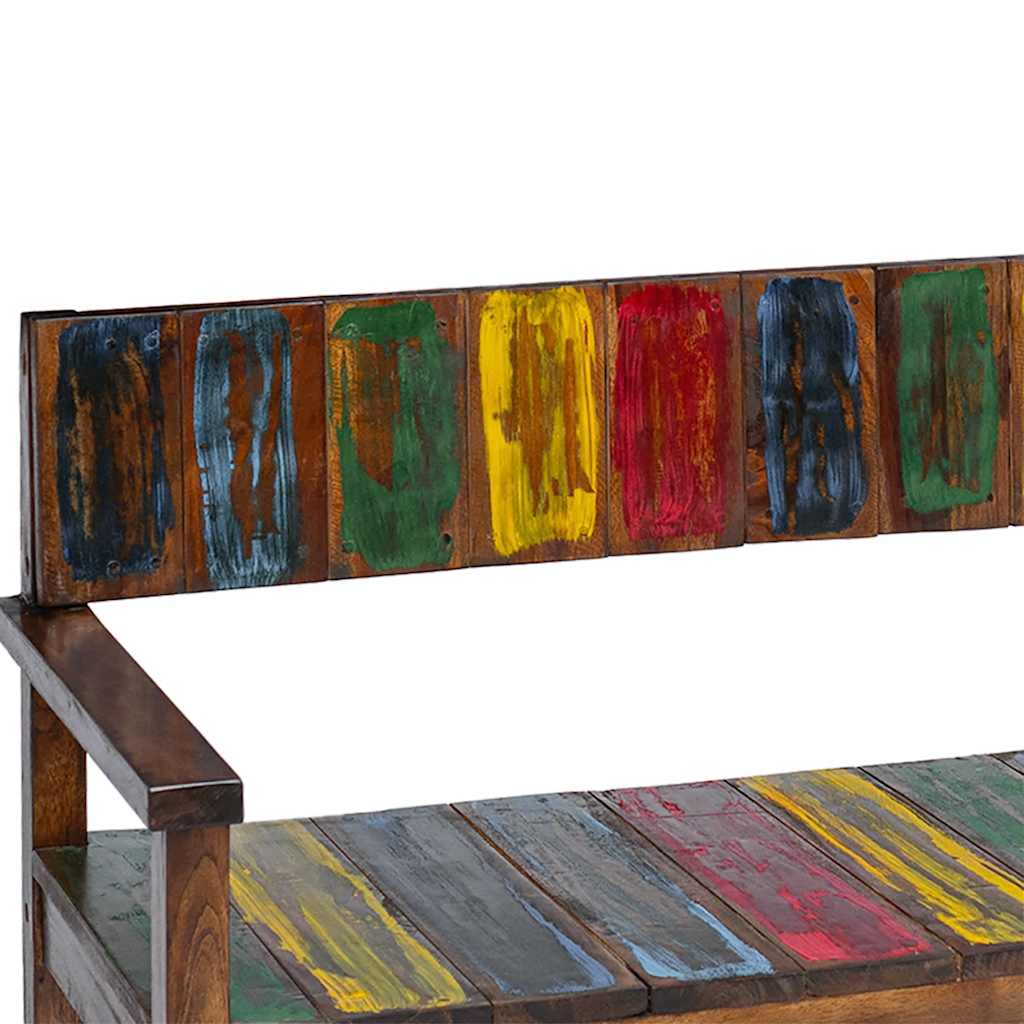 Sedie da Pranzo 4 pz in Legno Massello di Recupero - homemem39