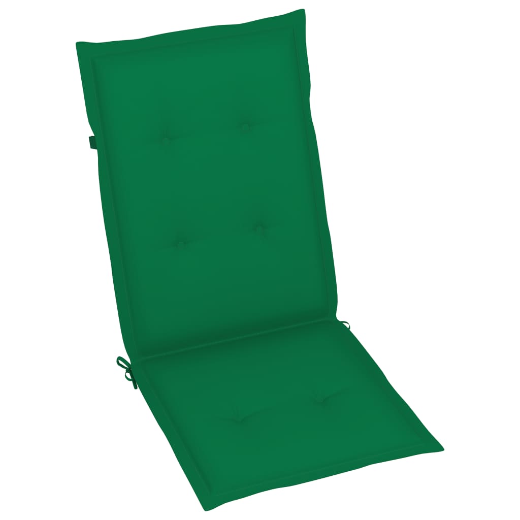 Sedie da Giardino Reclinabili 6 pz con Cuscini Massello Acacia | homemem39