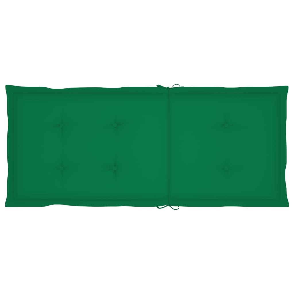 Sedie da Giardino Reclinabili 6 pz con Cuscini Massello Acacia | homemem39
