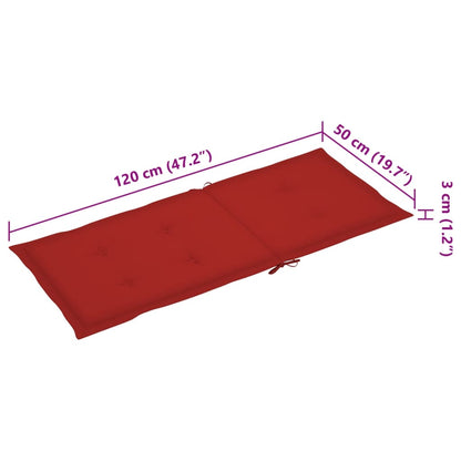 Sedie da Giardino Reclinabili 6 pz con Cuscini Massello Acacia | homemem39