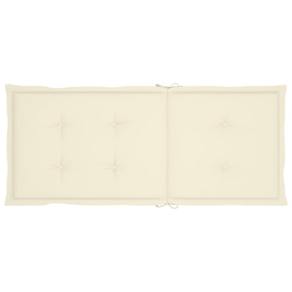 Sedie da Giardino Reclinabili 4 pz con Cuscini Massello Acacia - homemem39