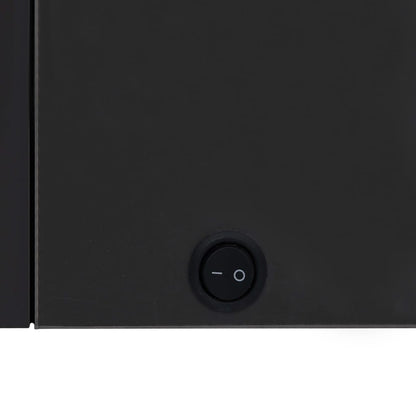 Armadietto Bagno con Specchio e LED 50x13x70 cm | homemem39