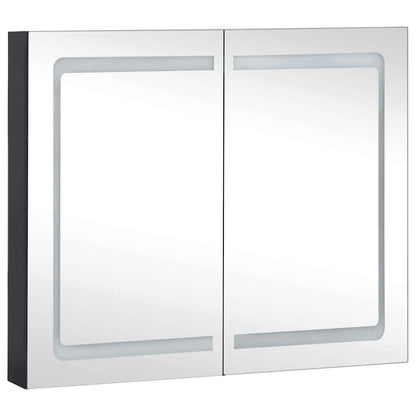 Mobiletto per specchio da bagno Antracite 80 x 12 x 68 cm