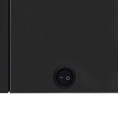 Armadietto Bagno con Specchio e LED 80x12,2x68 cm | homemem39