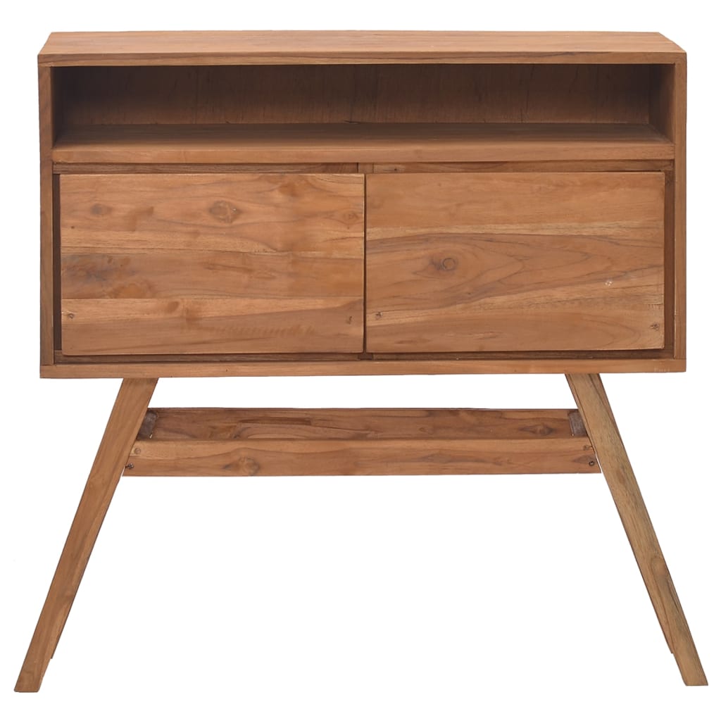 Tavolo Consolle 80x30x80 cm in Legno Massello di Teak | homemem39