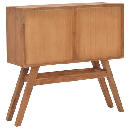 Tavolo Consolle 80x30x80 cm in Legno Massello di Teak | homemem39