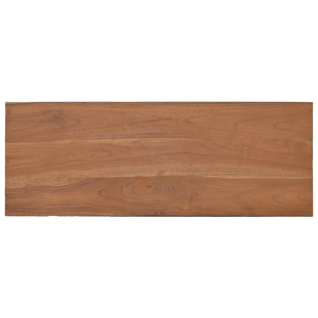 Tavolo Consolle 80x30x80 cm in Legno Massello di Teak | homemem39