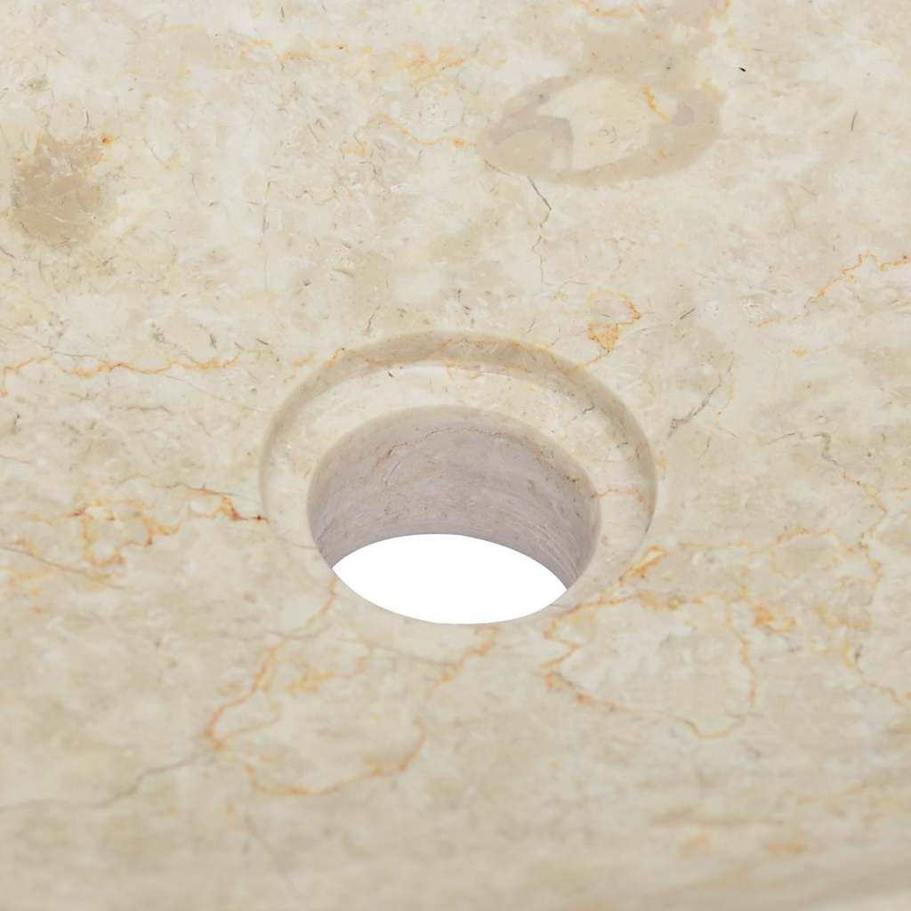 Lavandino Crema 50x35x10 cm in Marmo | homemem39