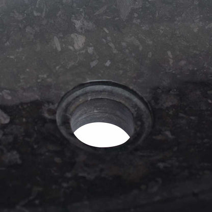 Lavandino Nero 50x35x10 cm in Marmo | homemem39
