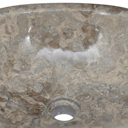 Lavandino Grigio 53x40x15 cm in Marmo | homemem39