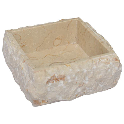 Lavandino Crema 30x30x13 cm in Marmo