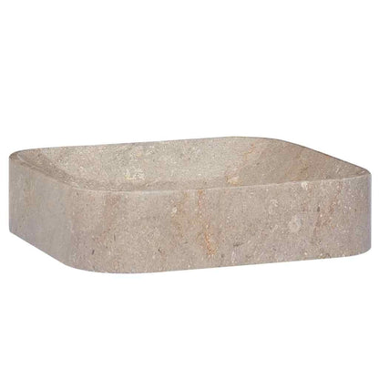 Lavandino Grigio 40x40x10 cm in Marmo - homemem39