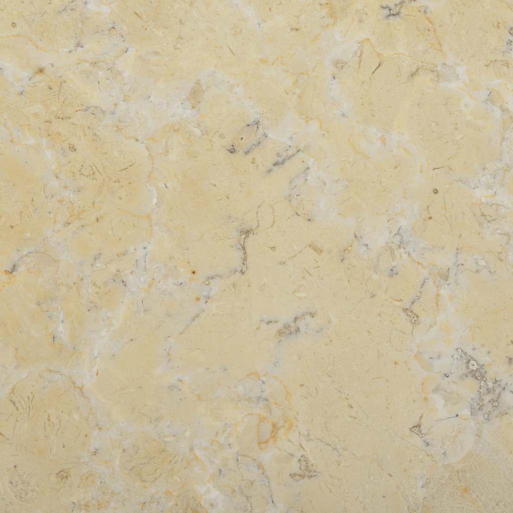 Piano per Tavolo Crema Ø40x2,5 cm in Marmo