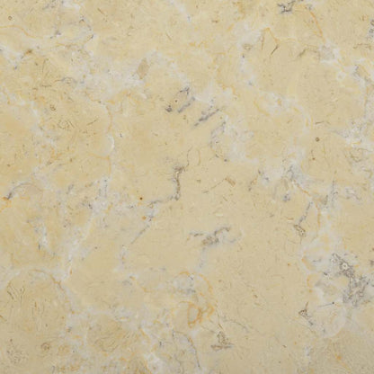 Piano per Tavolo Crema Ø40x2,5 cm in Marmo
