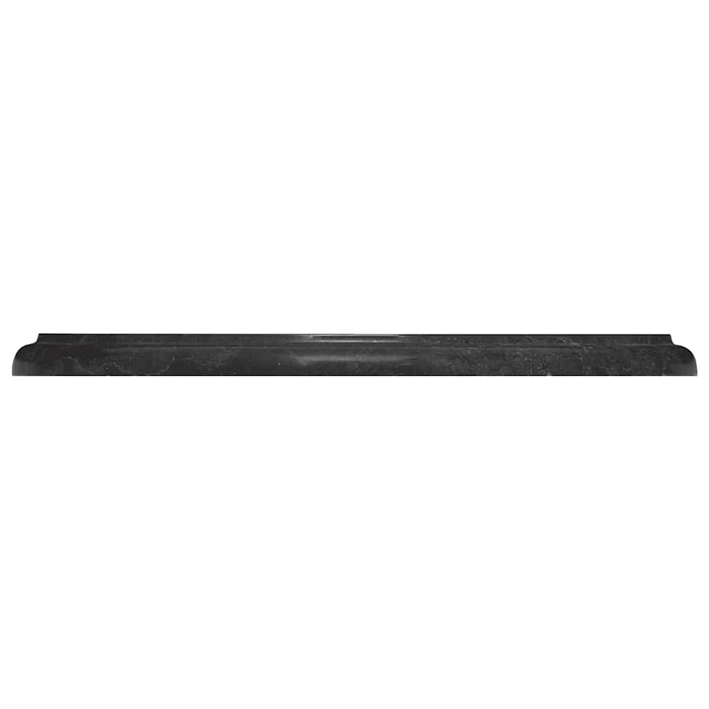 Piano per Tavolo Nero Ø40x2,5 cm in Marmo | homemem39