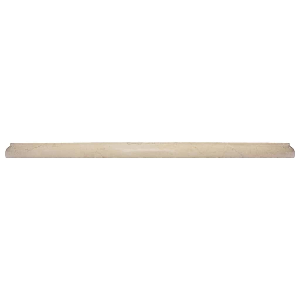 Piano per Tavolo Crema Ø50x2,5 cm in Marmo