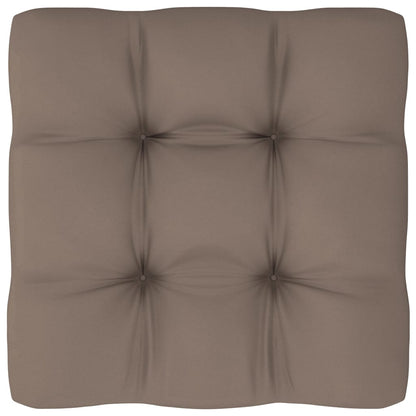 Ottomana da Giardino Pallet in Legno di Pino Impregnato Grigio | homemem39