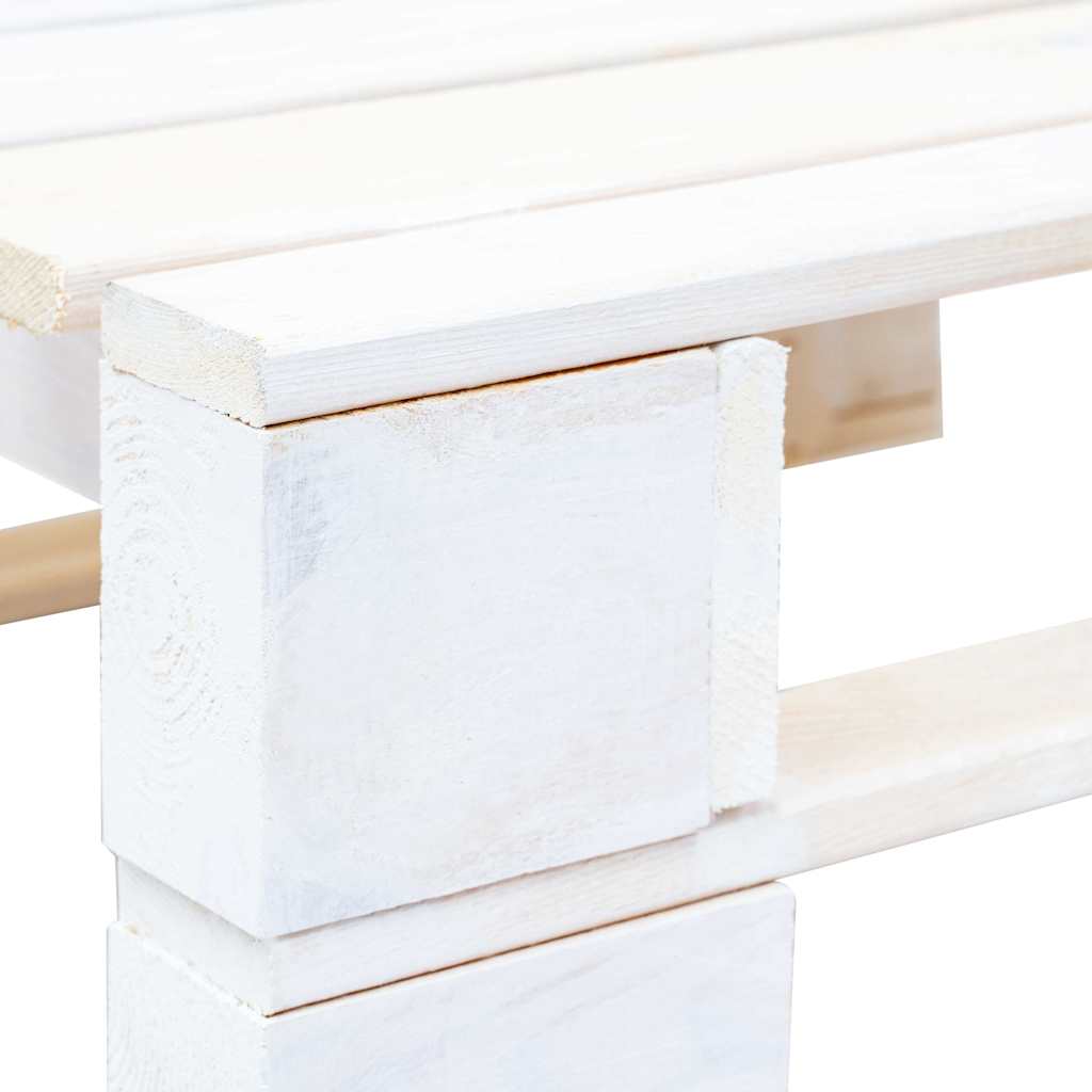 Ottomana da Giardino Pallet in Legno di Pino Impregnato