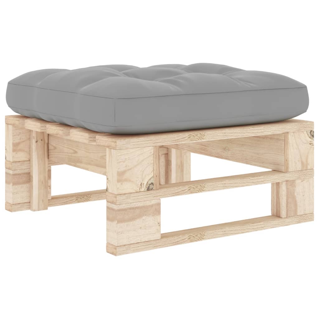 Ottomana da Giardino Pallet in Legno di Pino Impregnato | homemem39