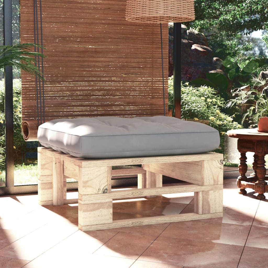 Ottomana da Giardino Pallet in Legno di Pino Impregnato | homemem39