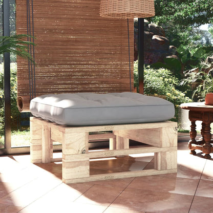 Ottomana da Giardino Pallet in Legno di Pino Impregnato | homemem39