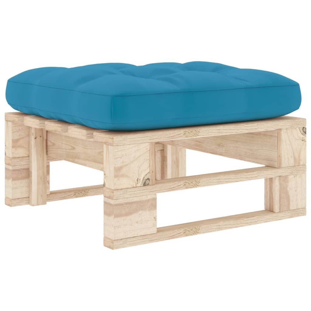 Ottomana da Giardino Pallet in Legno di Pino Impregnato | homemem39