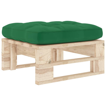 Ottomana da Giardino Pallet in Legno di Pino Impregnato | homemem39