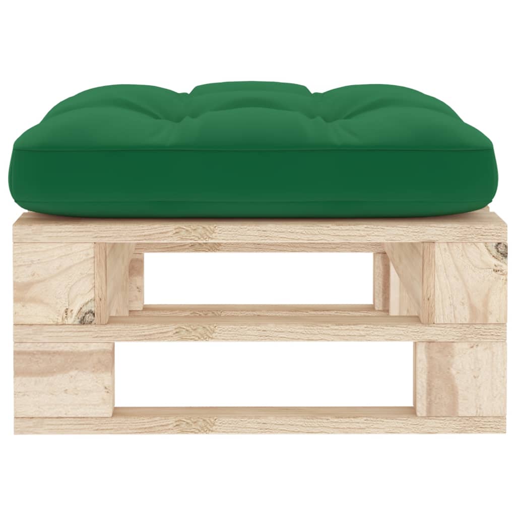 Ottomana da Giardino Pallet in Legno di Pino Impregnato | homemem39