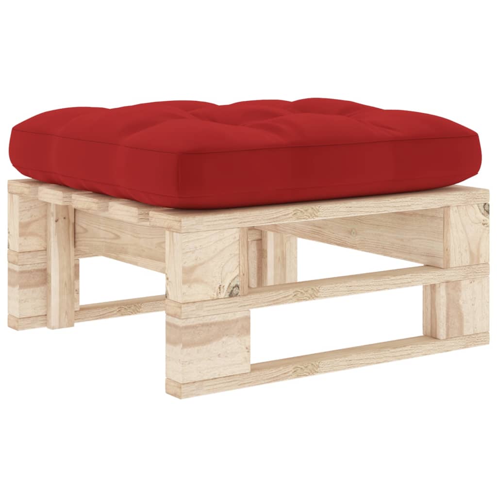 Ottomana da Giardino Pallet in Legno di Pino Impregnato | homemem39
