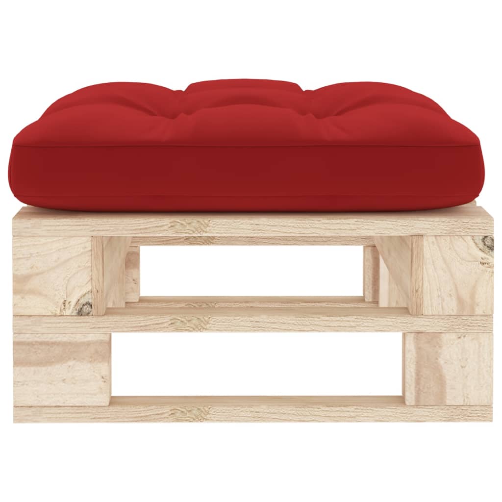 Ottomana da Giardino Pallet in Legno di Pino Impregnato | homemem39