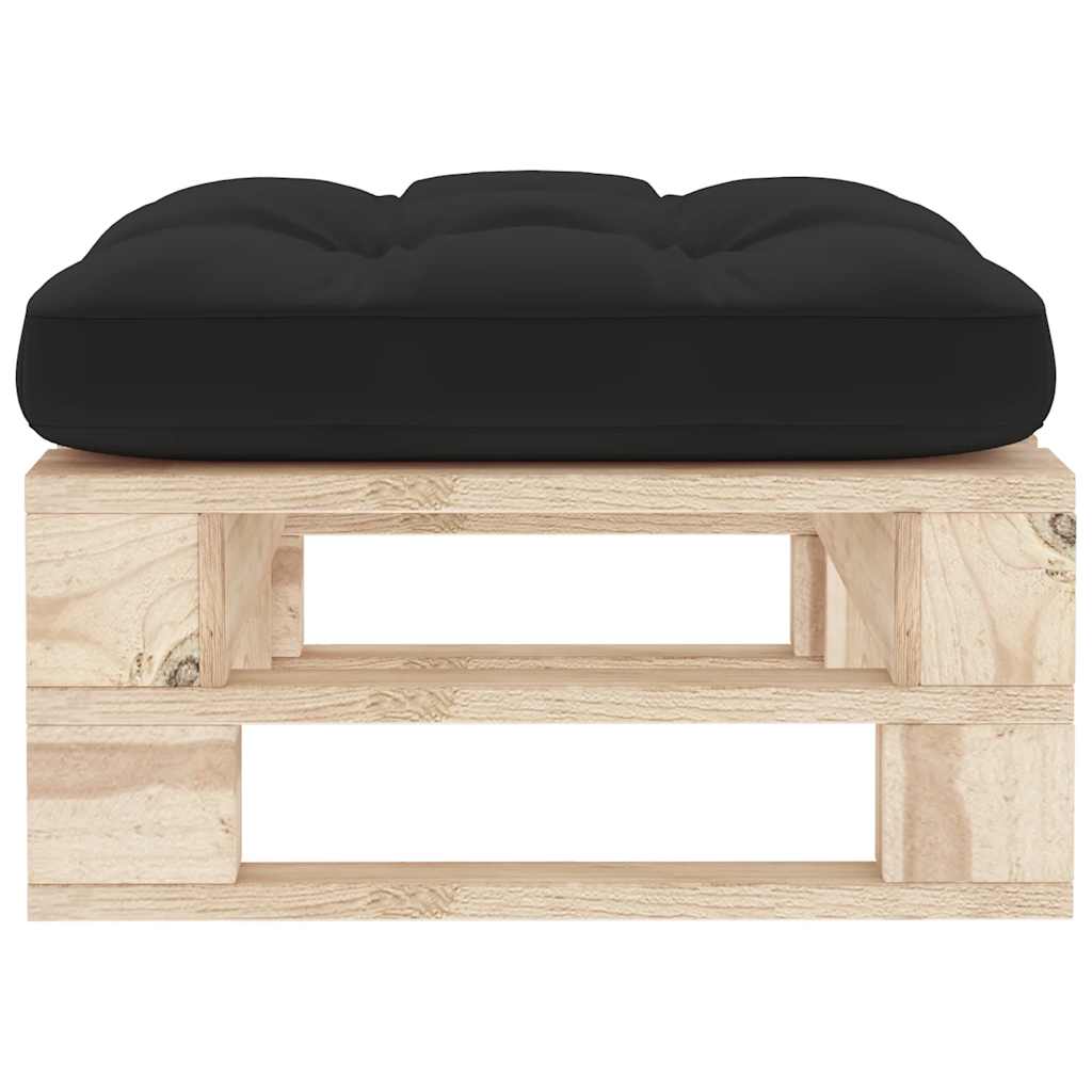 Ottomana da Giardino Pallet in Legno di Pino Impregnato | homemem39