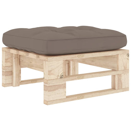 Ottomana da Giardino Pallet in Legno di Pino Impregnato | homemem39