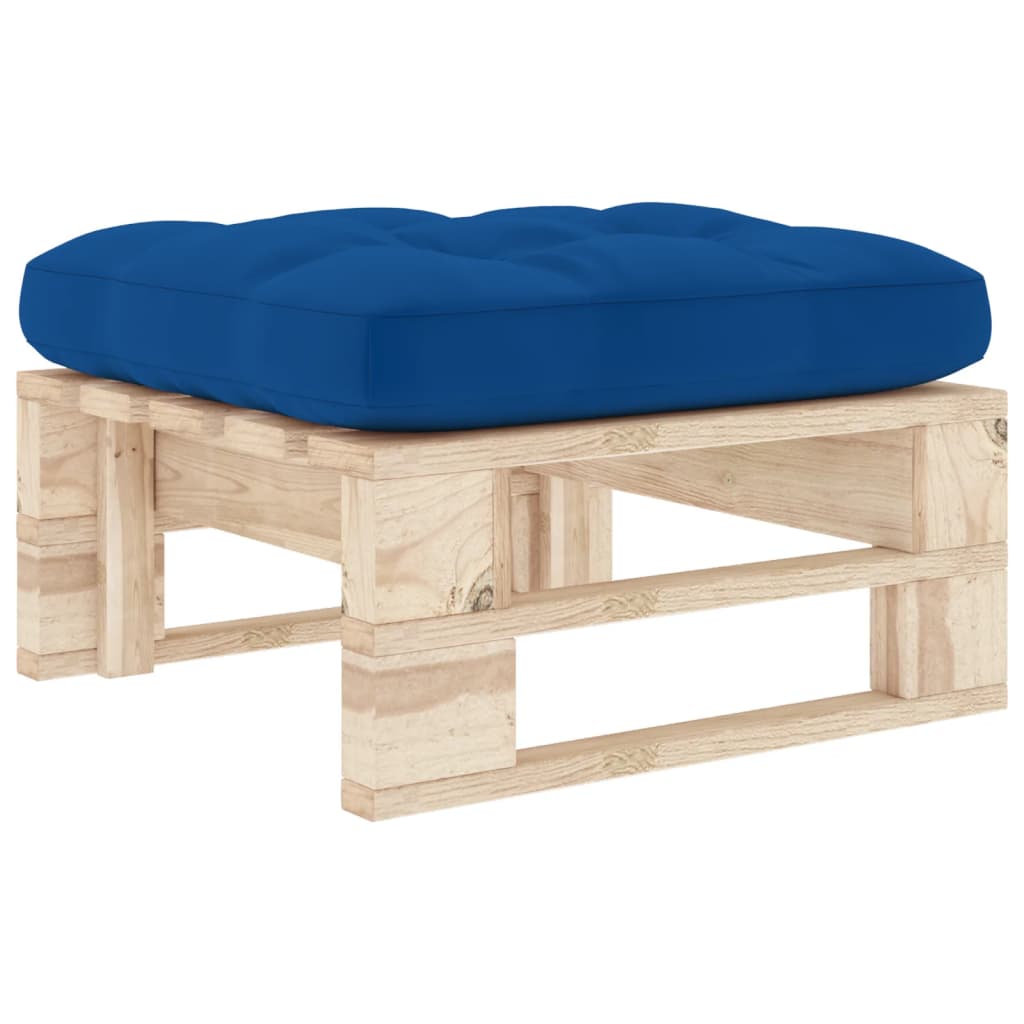 Ottomana da Giardino Pallet in Legno di Pino Impregnato | homemem39