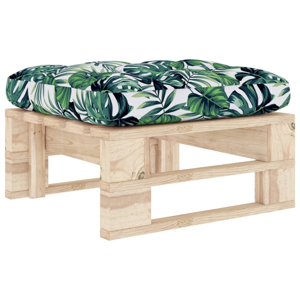 Ottomana da Giardino Pallet in Legno di Pino Impregnato | homemem39