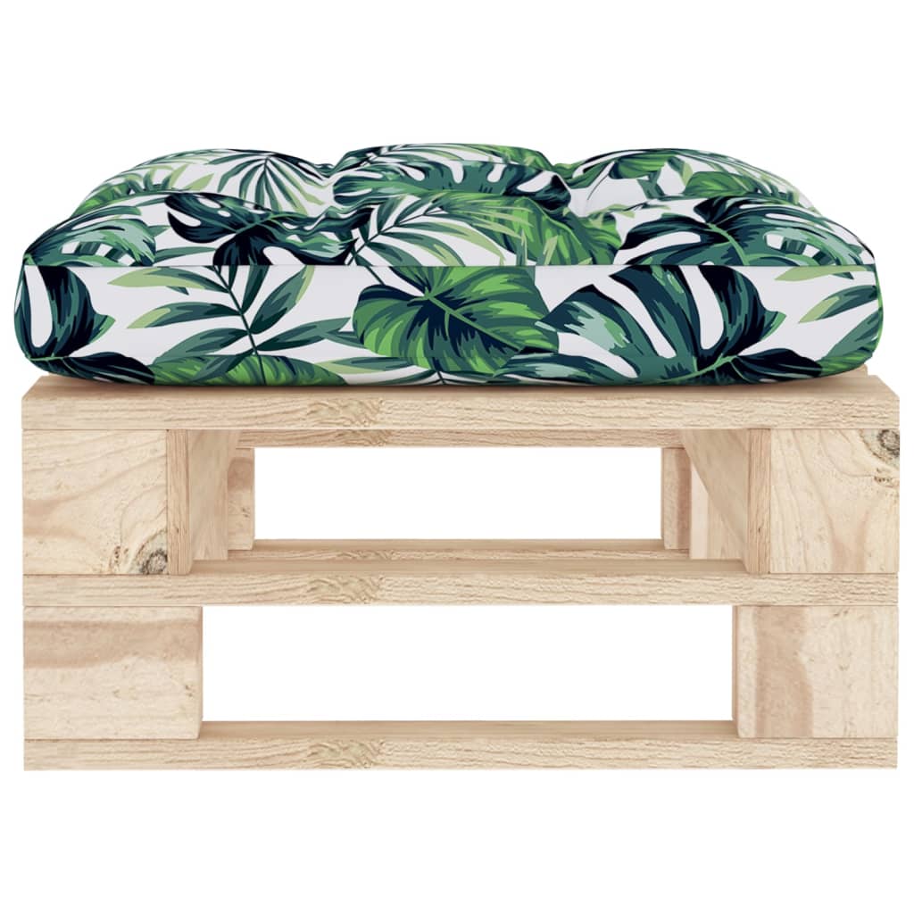 Ottomana da Giardino Pallet in Legno di Pino Impregnato | homemem39