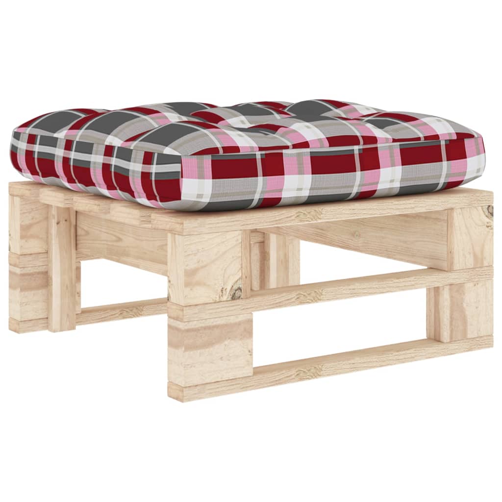 Ottomana da Giardino Pallet in Legno di Pino Impregnato | homemem39
