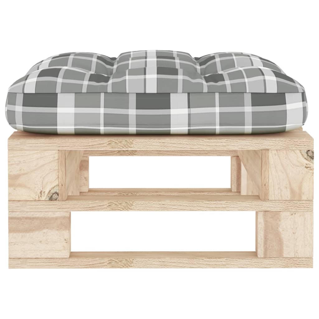 Ottomana da Giardino Pallet in Legno di Pino Impregnato | homemem39