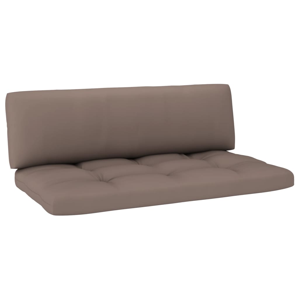 Divano Centrale da Giardino Pallet Legno Pino Impregnato Grigio | homemem39