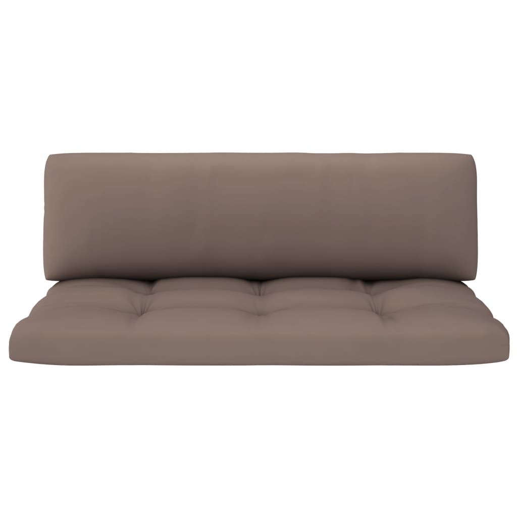 Divano Centrale da Giardino Pallet Legno Pino Impregnato Grigio | homemem39