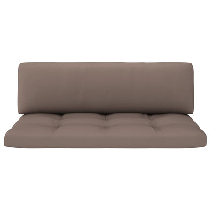 Divano Centrale da Giardino Pallet Legno Pino Impregnato Grigio | homemem39