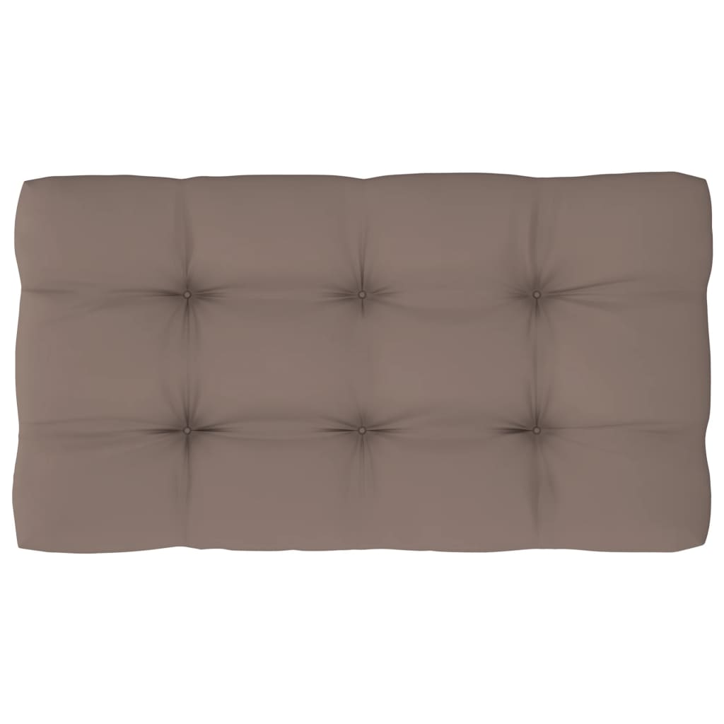Divano Centrale da Giardino Pallet Legno Pino Impregnato Grigio | homemem39