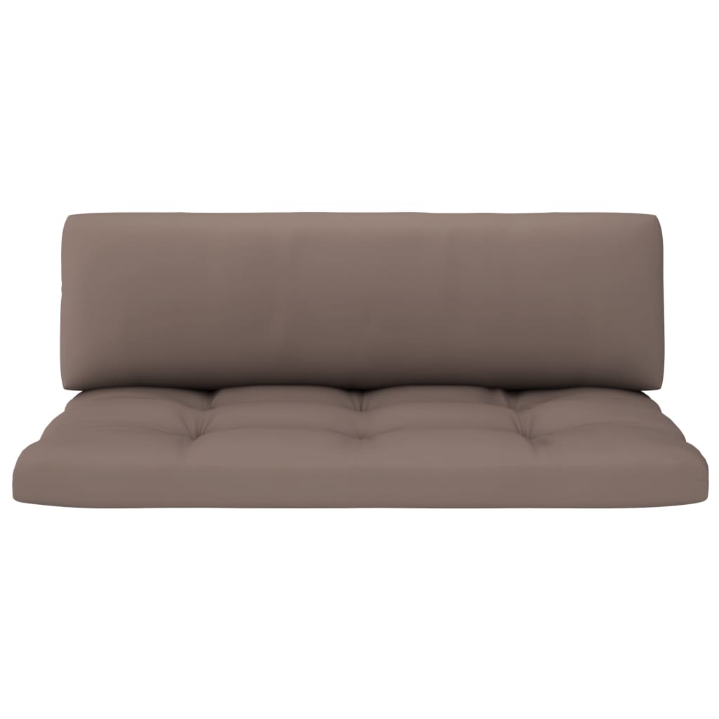 Divano Centrale da Giardino Pallet Legno Pino Impregnato Bianco | homemem39