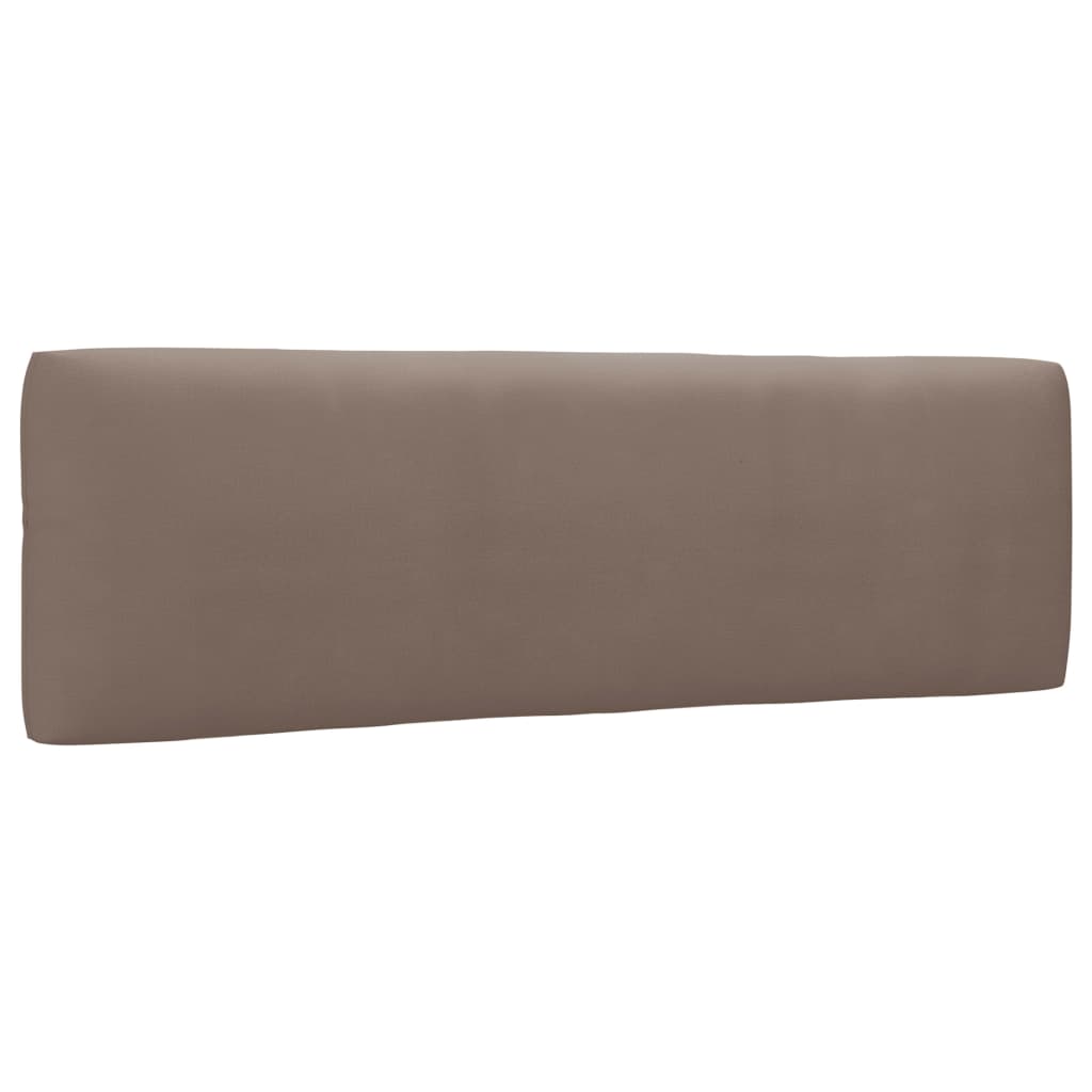 Divano a 2 Posti su Pallet con Cuscini Pino Impregnato Grigio | homemem39