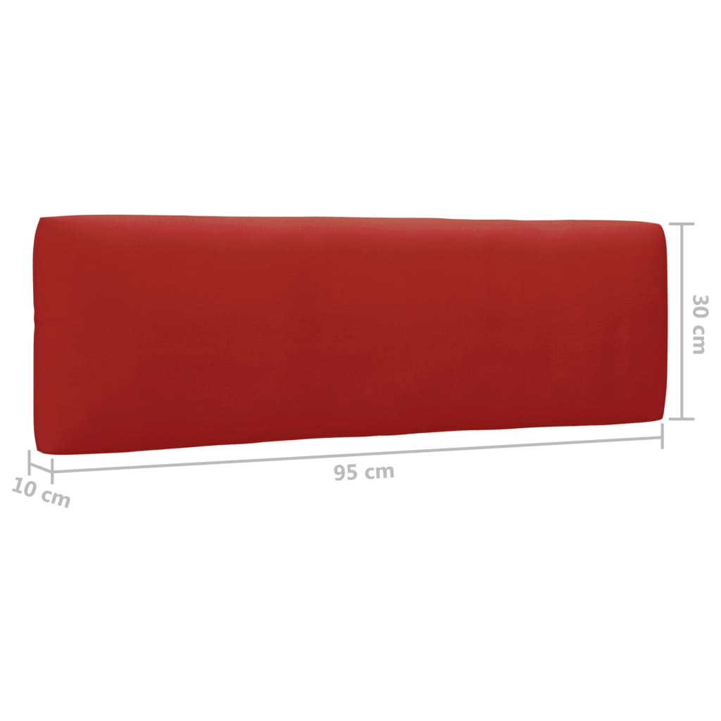Set Divani in Pallet con Cuscini 4 pz in Pino Impregnato Ambra | homemem39