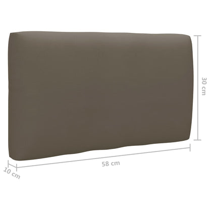 Set Divani in Pallet con Cuscini 4 pz in Pino Impregnato Ambra | homemem39