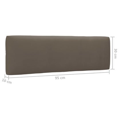 Set Divani in Pallet con Cuscini 4 pz in Pino Impregnato Ambra | homemem39