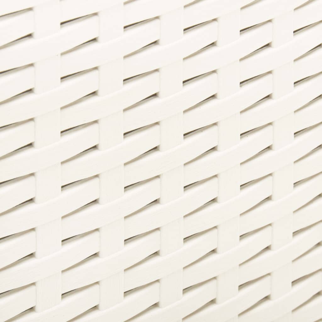Tavolo da Giardino Bianco 53x53x40 cm in Plastica | homemem39
