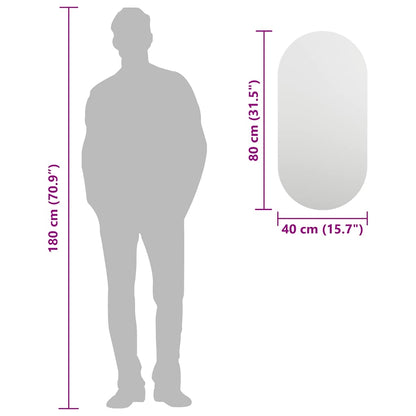 Specchio 80x40 cm in Vetro - homemem39