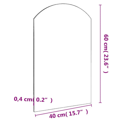 Specchio 60x40 cm in Vetro | homemem39